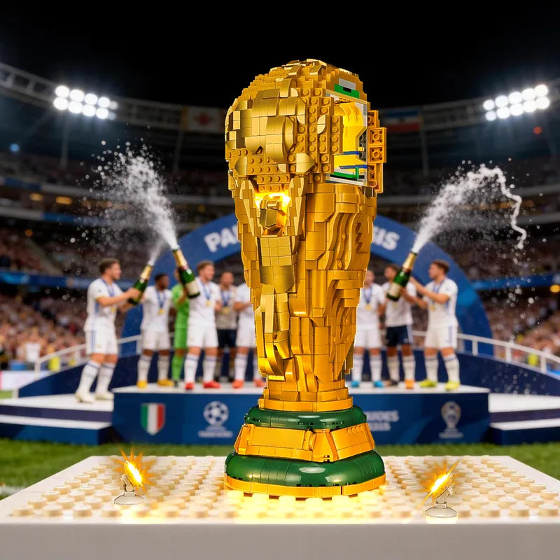 Beleuchtungsset für die offizielle FIFA World Cup Trophäe 43020 - Briksmax 2.0 | Touch-Steuerung