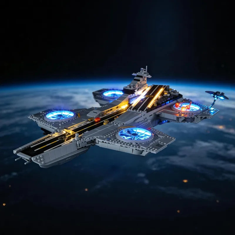Light kit for S.H.I.E.L.D. Helicarrier 76354 - Briksmax