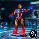 Touch-Control Light Kit for Iron Man Mark 3 Collectors' Edition 76344- Briksmax 2.0
