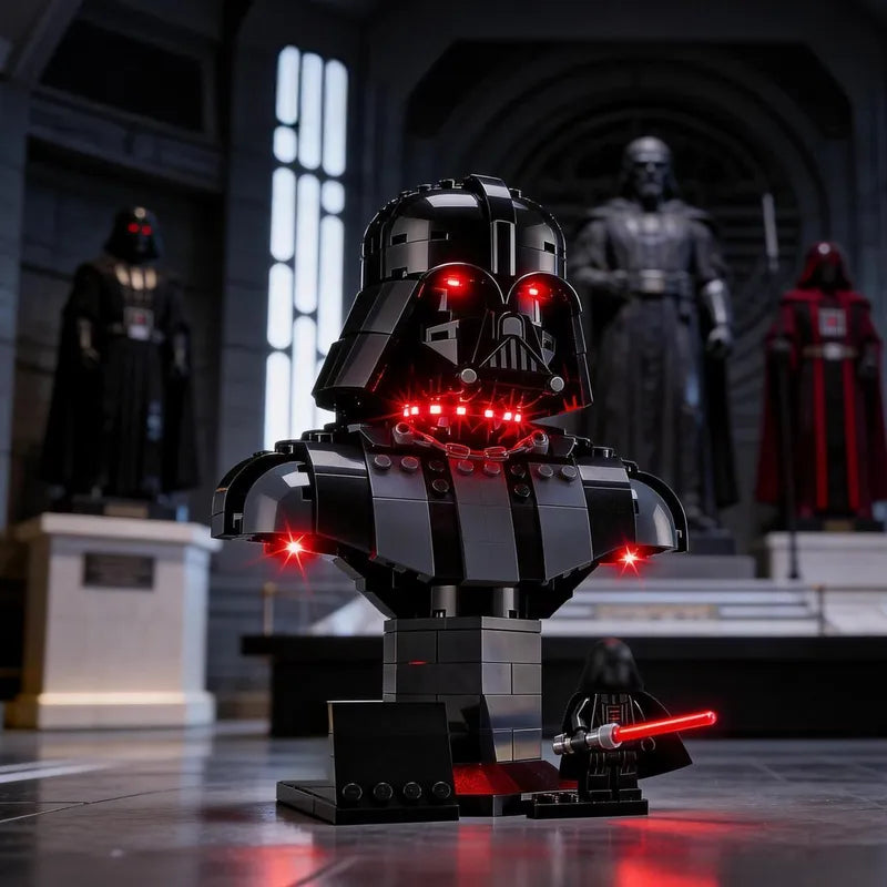 Beleuchtungsset für Darth Vader Büste 75439-Briksmax 2.0