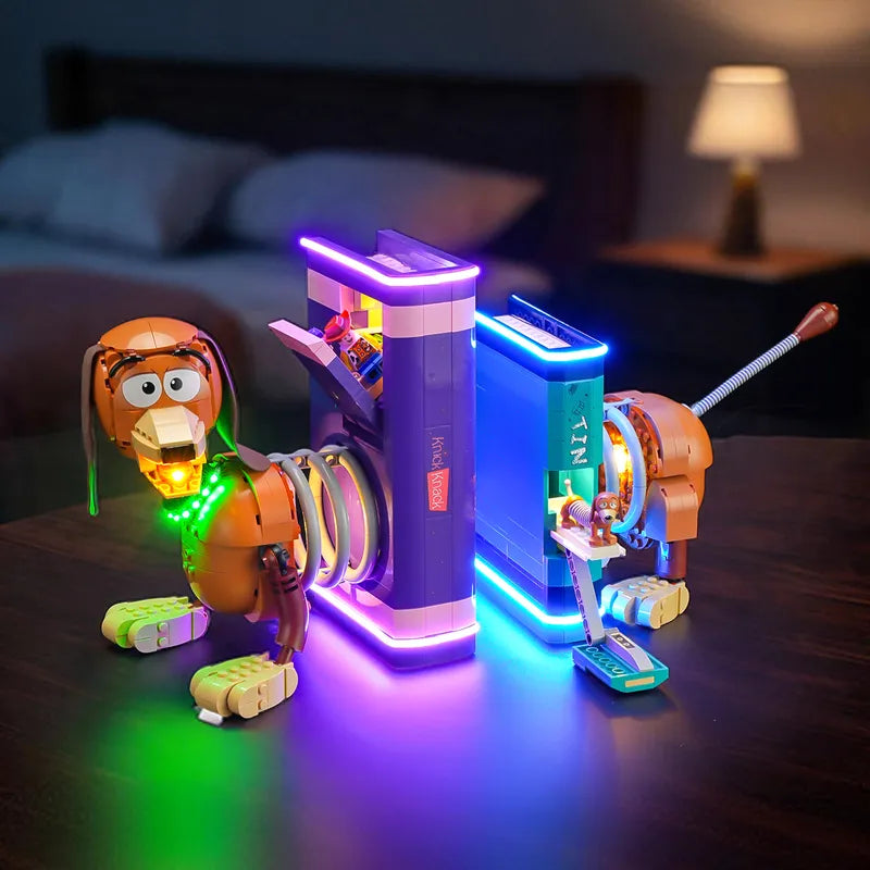 Light Kit for Toy Story Slinky Dog Bookends 43301 -Briksmax 2.0