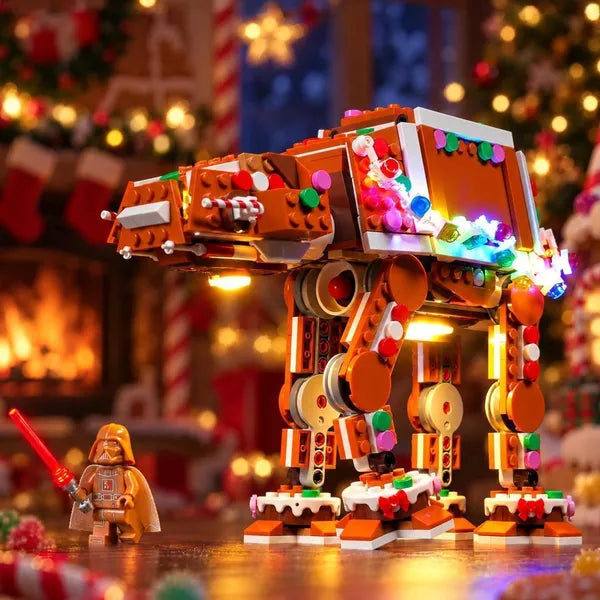 Color-Changing Light Kit for Gingerbread AT-AT Walker 40806 - Briksmax 2.0