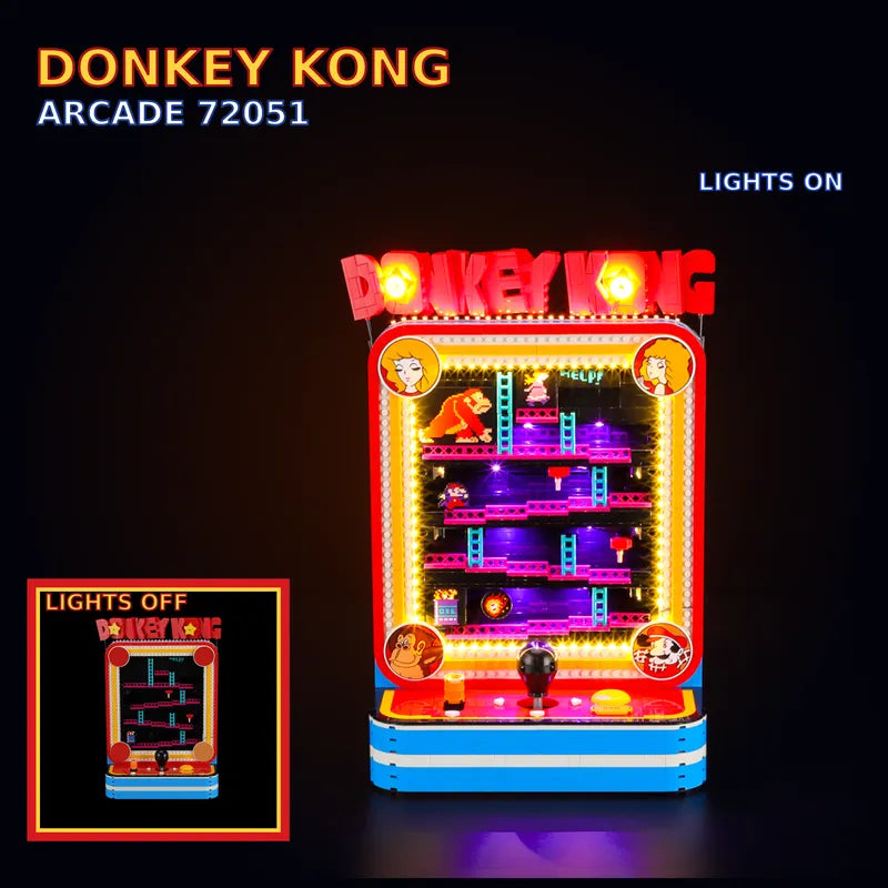 Light kit for Donkey Kong Arcade 72051 | Lightailing【Not Final Price｜Coming Soon】