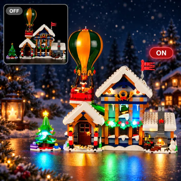 Beleuchtungsset für Santas Postamt 10339 -Lightailing