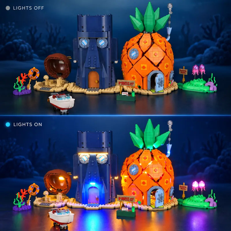 Light Kit for SpongeBob SquarePants: Bikini Bottom 11386 - Briksmax 2.0【Not Final Price｜Coming Soon】