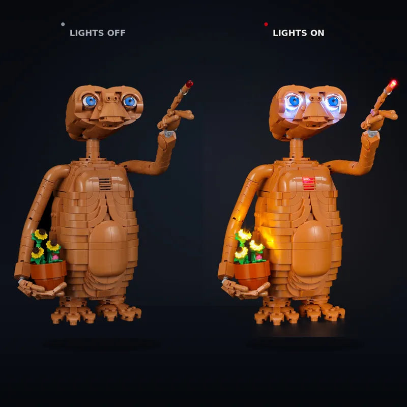 Light kit for E.T. The Extra-Terrestrial 21370 | Briksmax 2.0【Not Final Price｜Coming Soon】