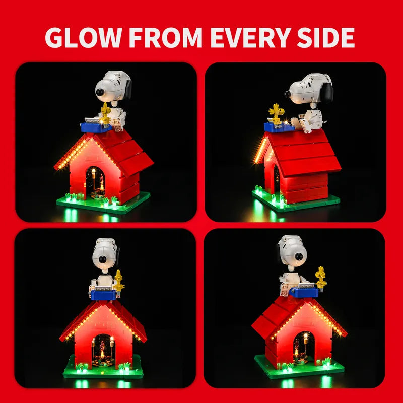 Light kit for Peanuts: Snoopy's Doghouse 21368 - Briksmax 2.0