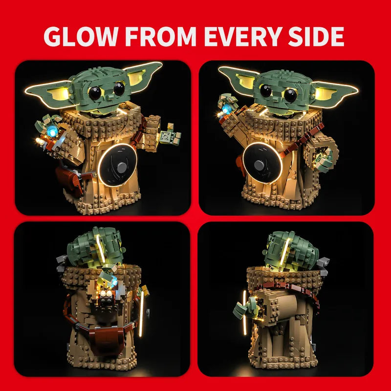 Light Kit for  Grogu (Mandalorian Apprentice) 75446 - Briksmax 2.0
