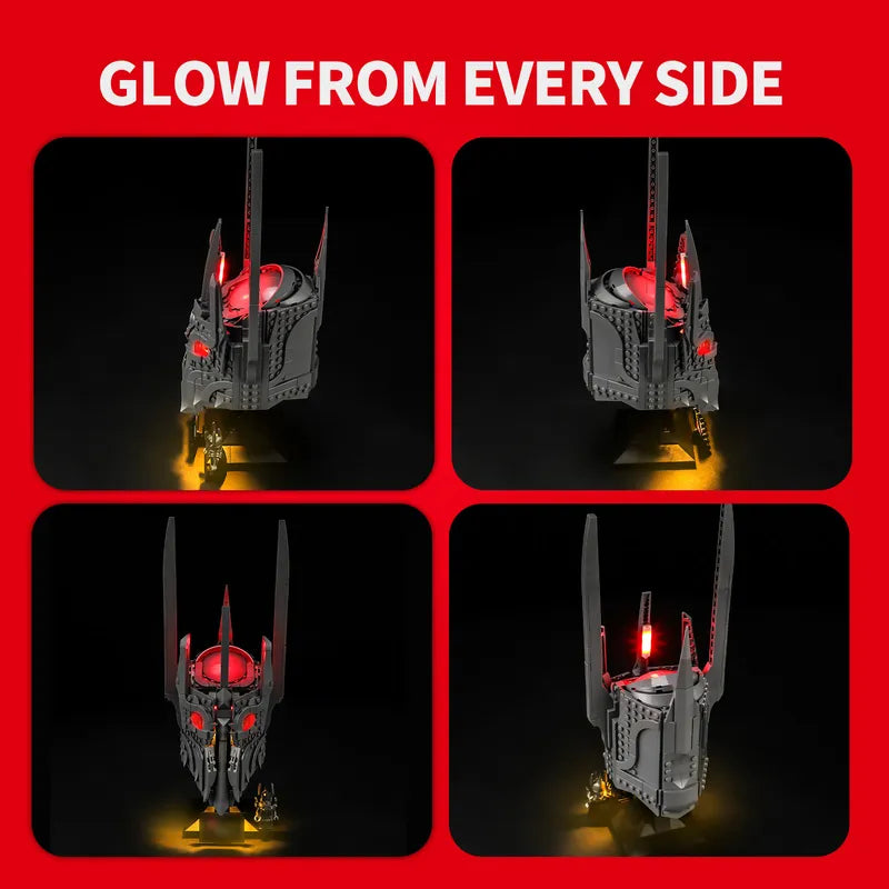 Light Kit für Der Herr der Ringe: Saurons Helm 11373 - Briksmax 2.0