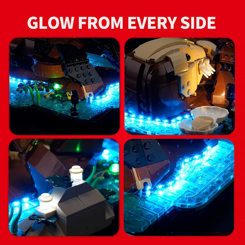 Lichtset für schwimmende Seeotter 21366 – Briksmax 2.0