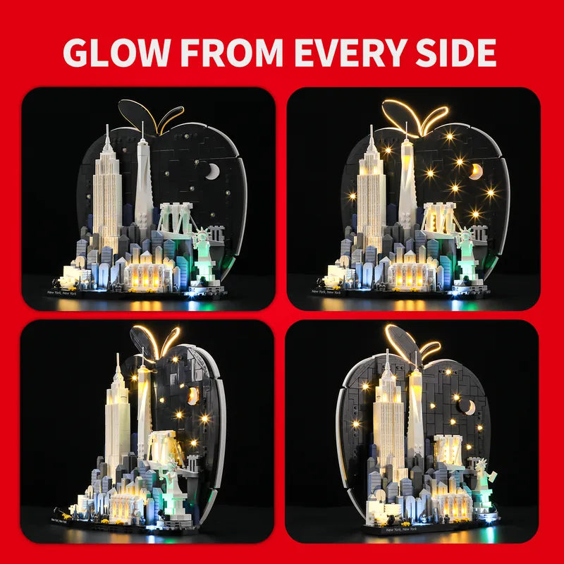 Remote Light kit for New York City – The Big Apple 21066 - Briksmax