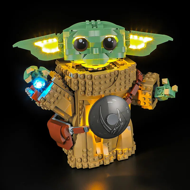 Light Kit for  Grogu (Mandalorian Apprentice) 75446 - Lightailing