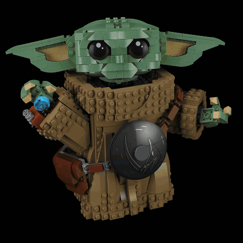 Light Kit for  Grogu (Mandalorian Apprentice) 75446 - Lightailing