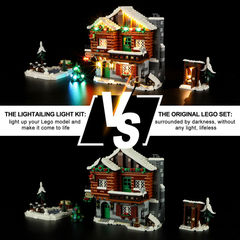 Kit d'éclairage Lightailing pour LEGO Alpine Lodge 10325