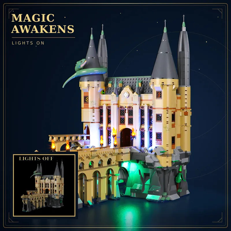 Light kit for Hogwarts Castle: East Wing 76473 | Lightailing