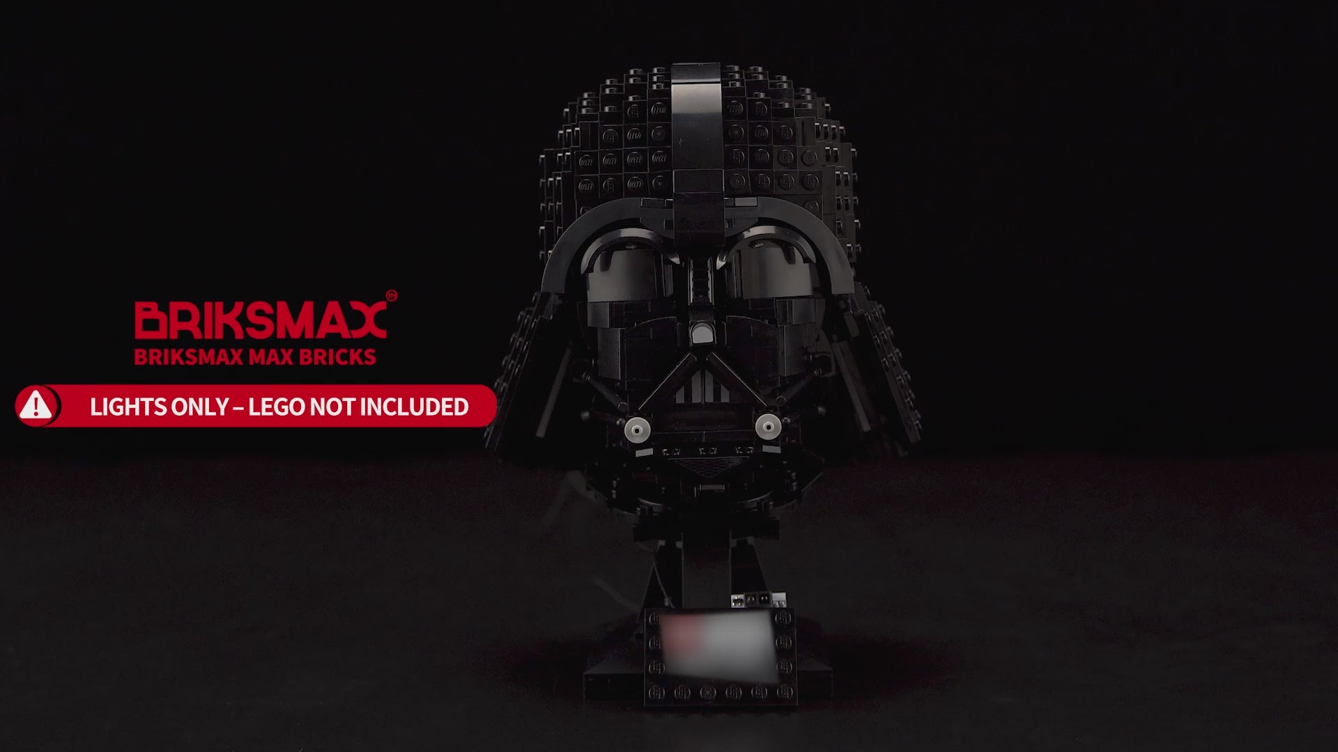 Light kit for Darth Vader Helmet 75304(Wave Sensor Control)-Briksmax 2.0