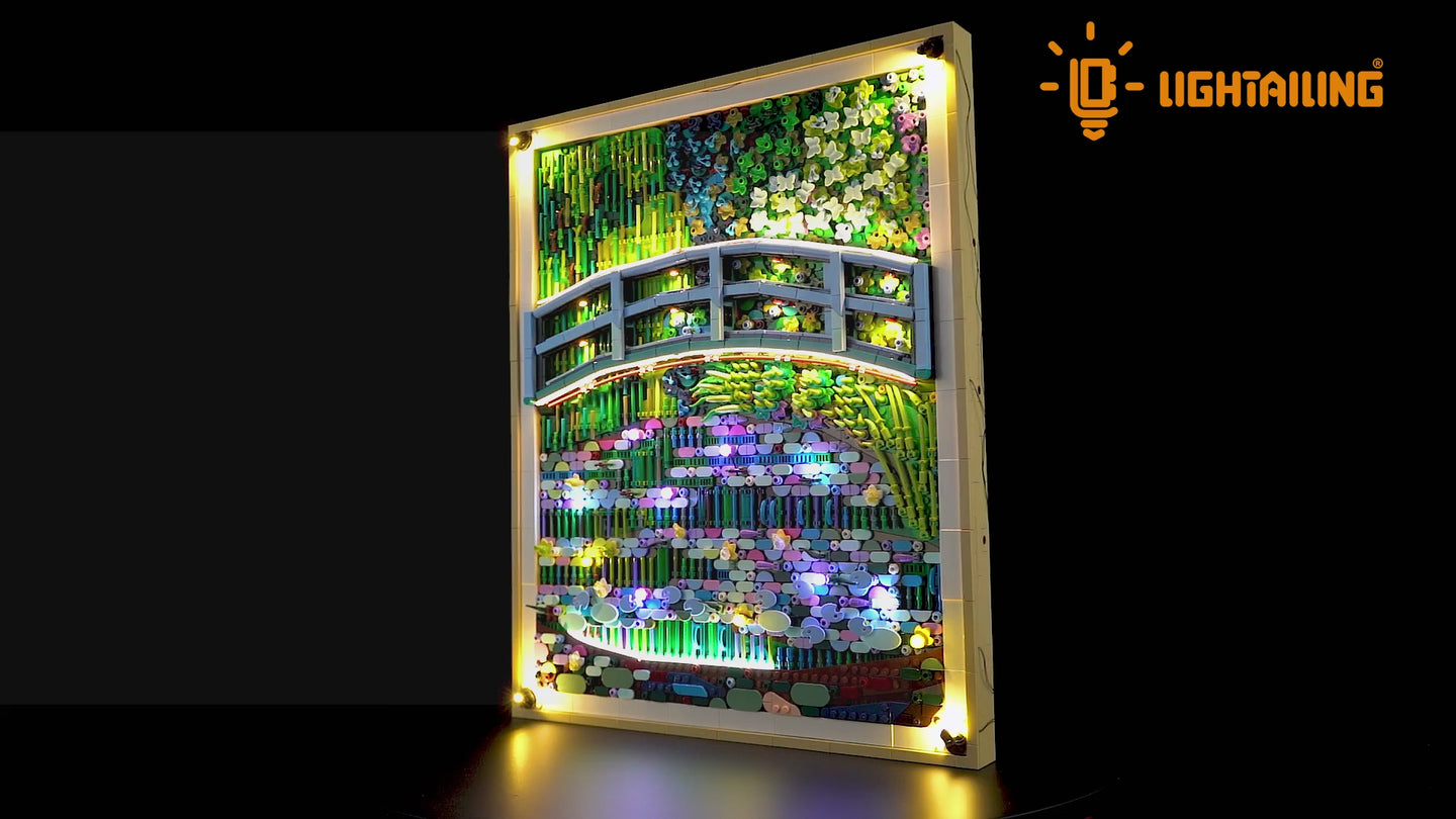 Light Kit for Claude Monet – Bridge over a Pond of Water Lilies 31220 - Lightailing