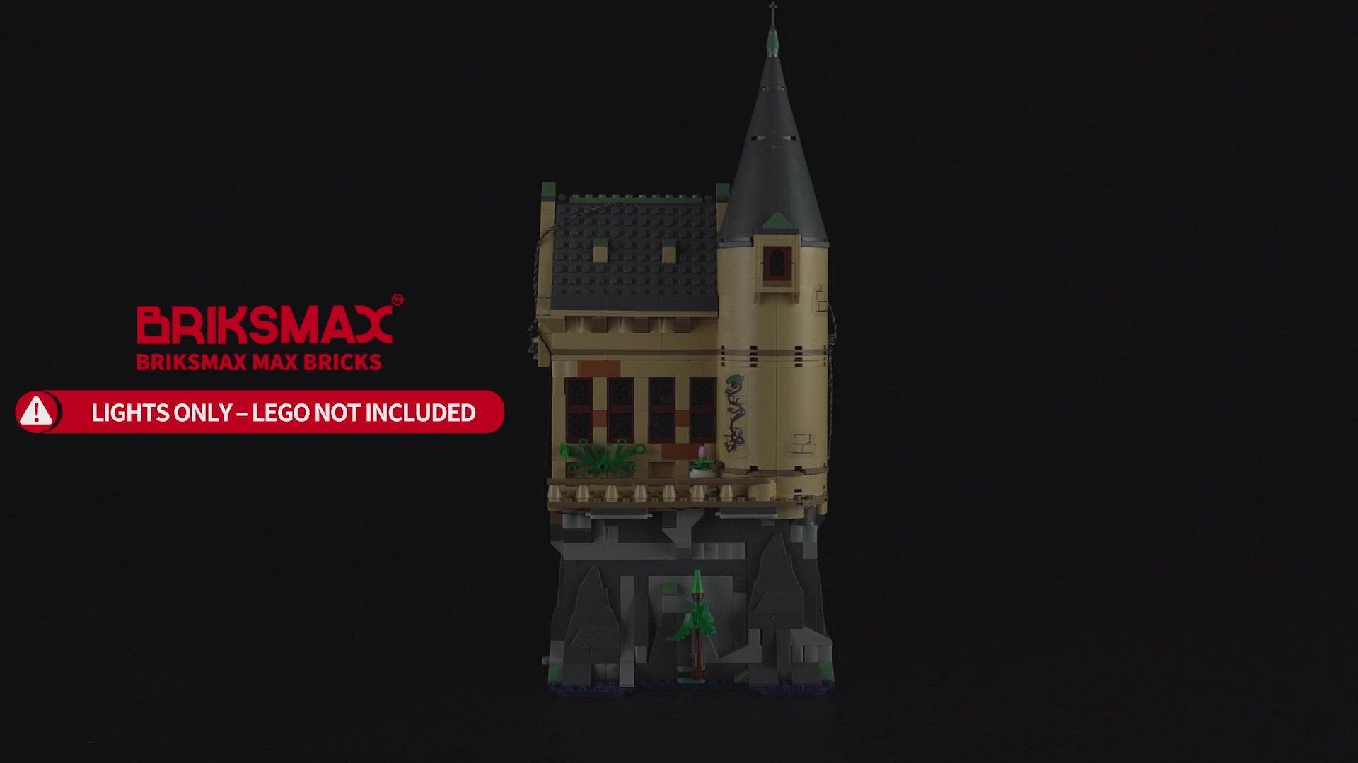 Light Kit for Hogwarts Castle: Hospital Wing 76463 - Briksmax 2.0