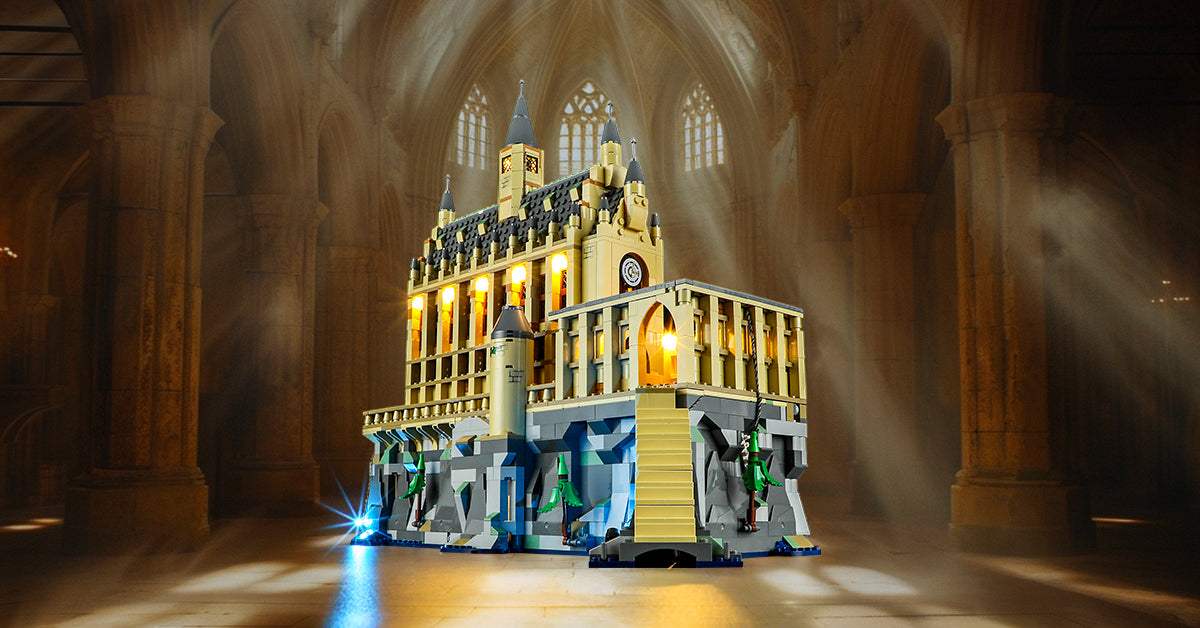 Light Kit For Hogwarts Castle Great Hall 76435-Briksmax