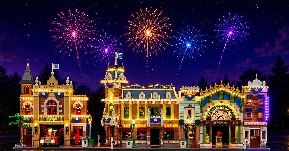 Light kit for Disney Main Street, U.S.A. 43302 - Briksmax 2.0