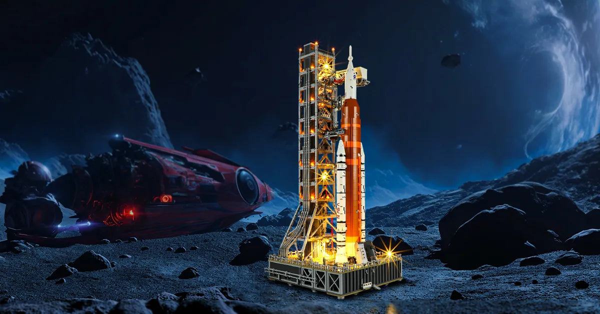 Light Kit For Artemis Space Launch System 10341 -Briksmax