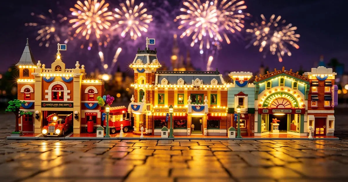 Light kit for Disney Main Street, U.S.A. 43302 - Lightailing