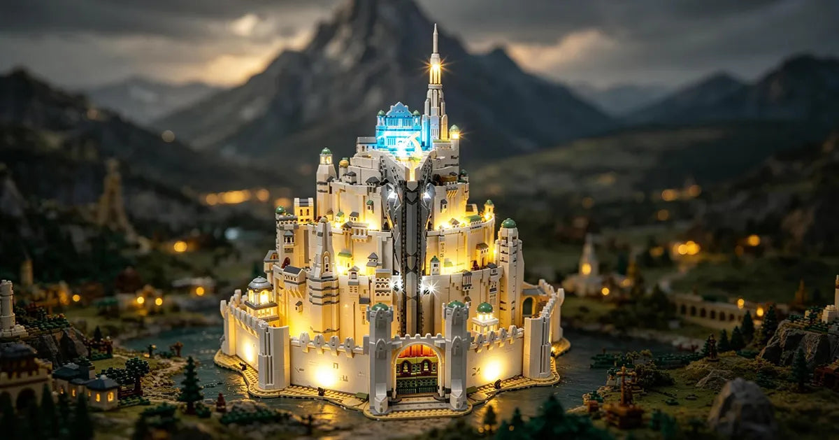 Remote Light kit for The Lord of the Rings: Minas Tirith 11377 - Lightailing