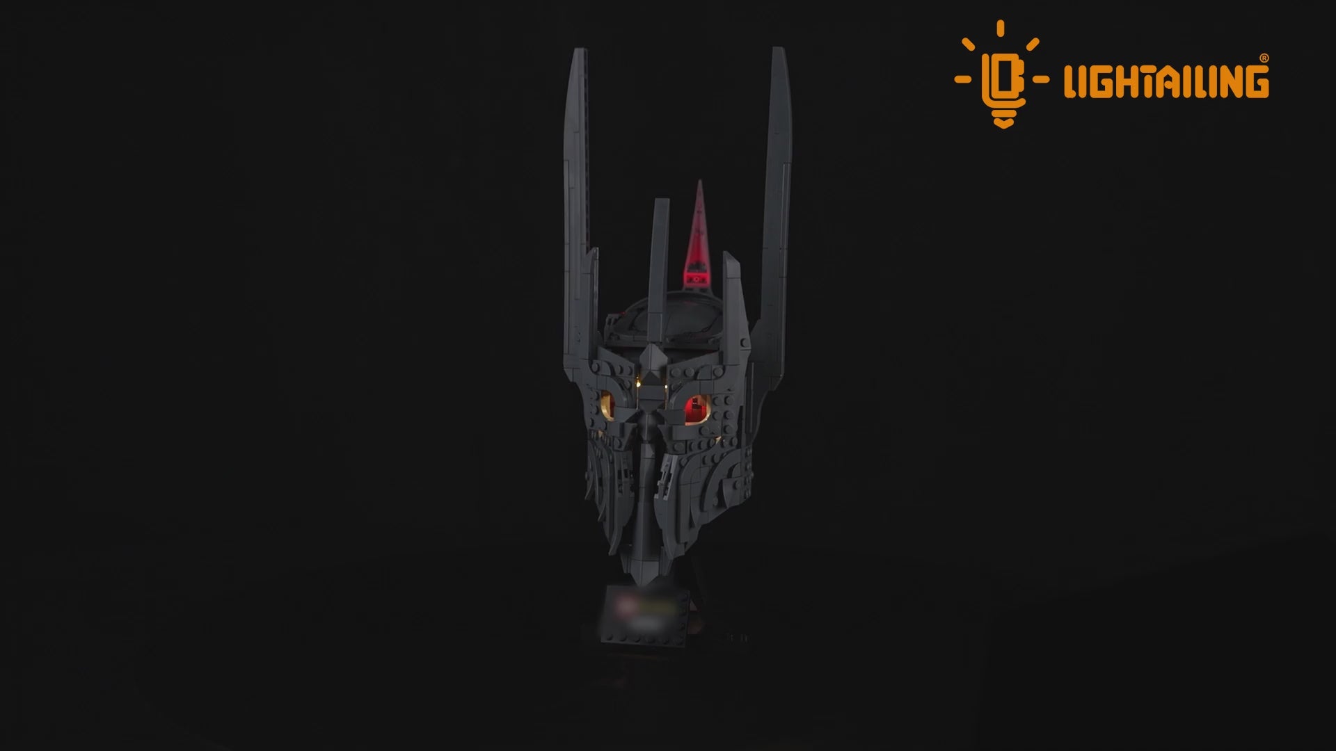 Light Kit for The Lord of the Rings: Sauron's Helmet 11373 - Lightailing