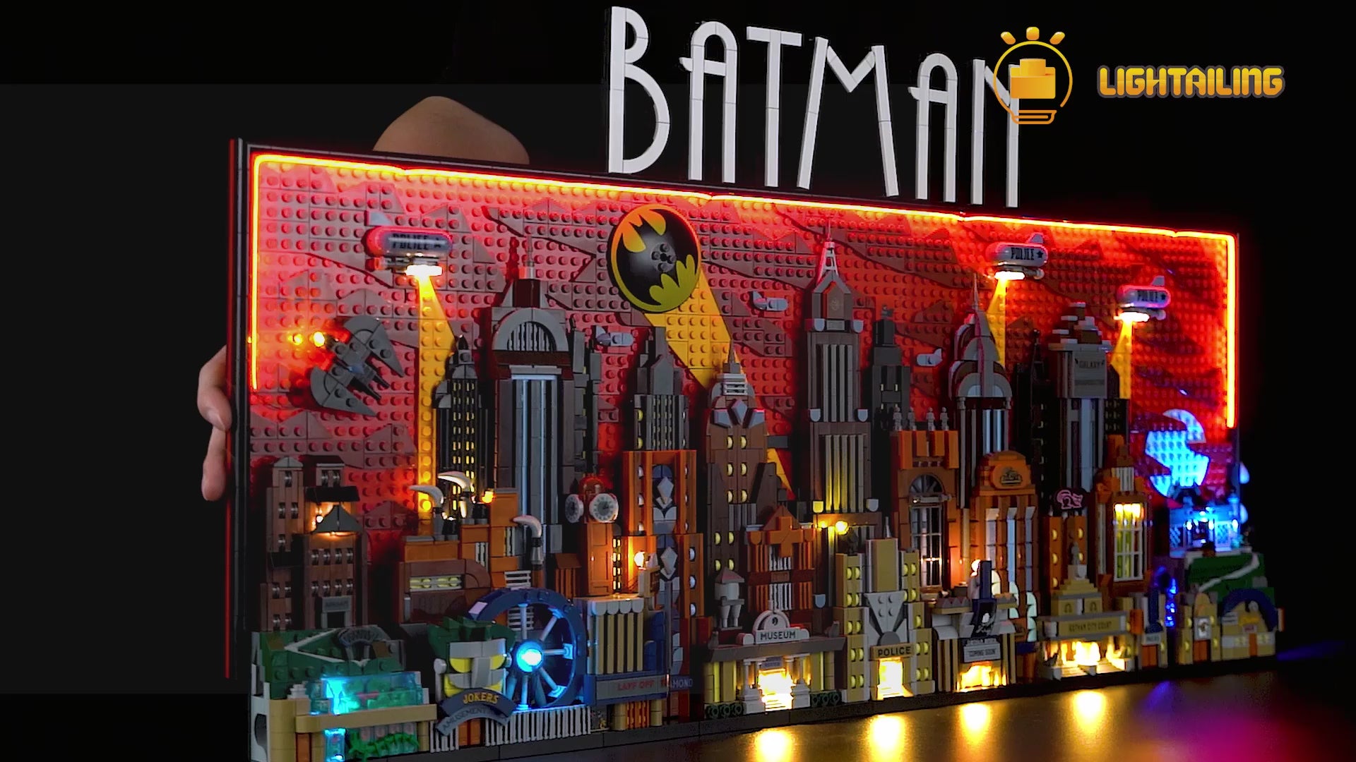 Light Kit for Batman: The Animated Series Gotham City 76271-Lightailing