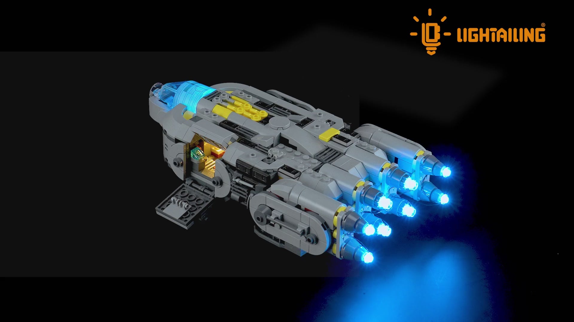 Light Kit for Anzellan Starship 75445 - Lightailing