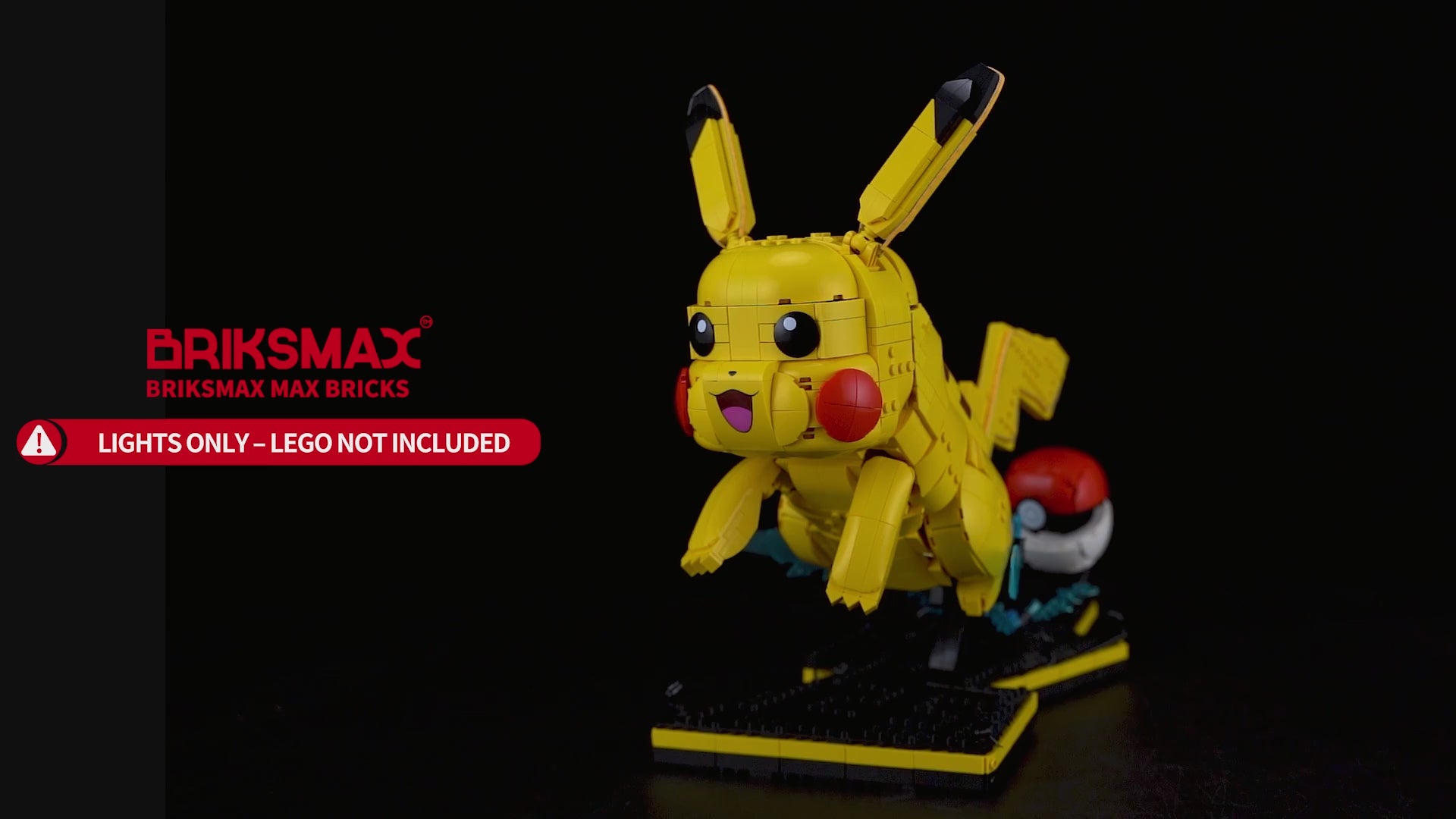 Light Kit for Pikachu and Poké Ball 72152 - Briksmax 2.0