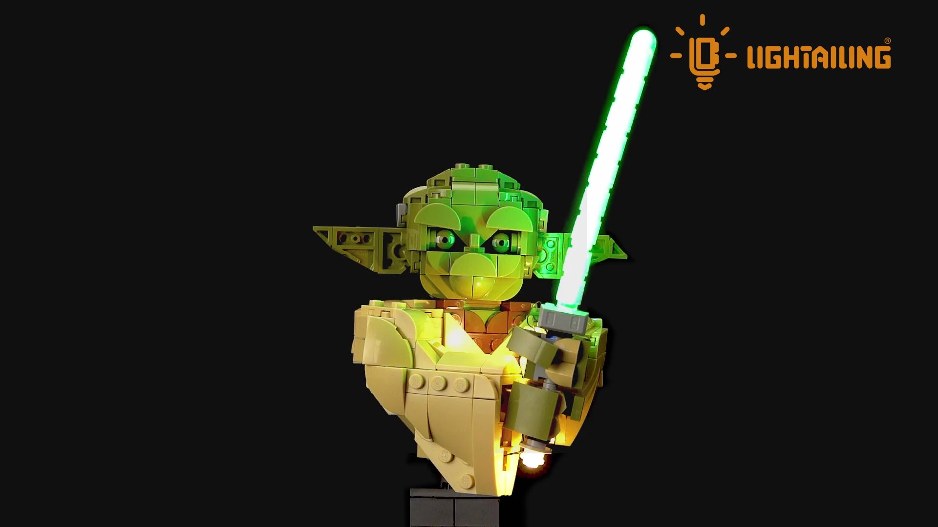 Light Kit for Yoda Bust 75438-Lightailing