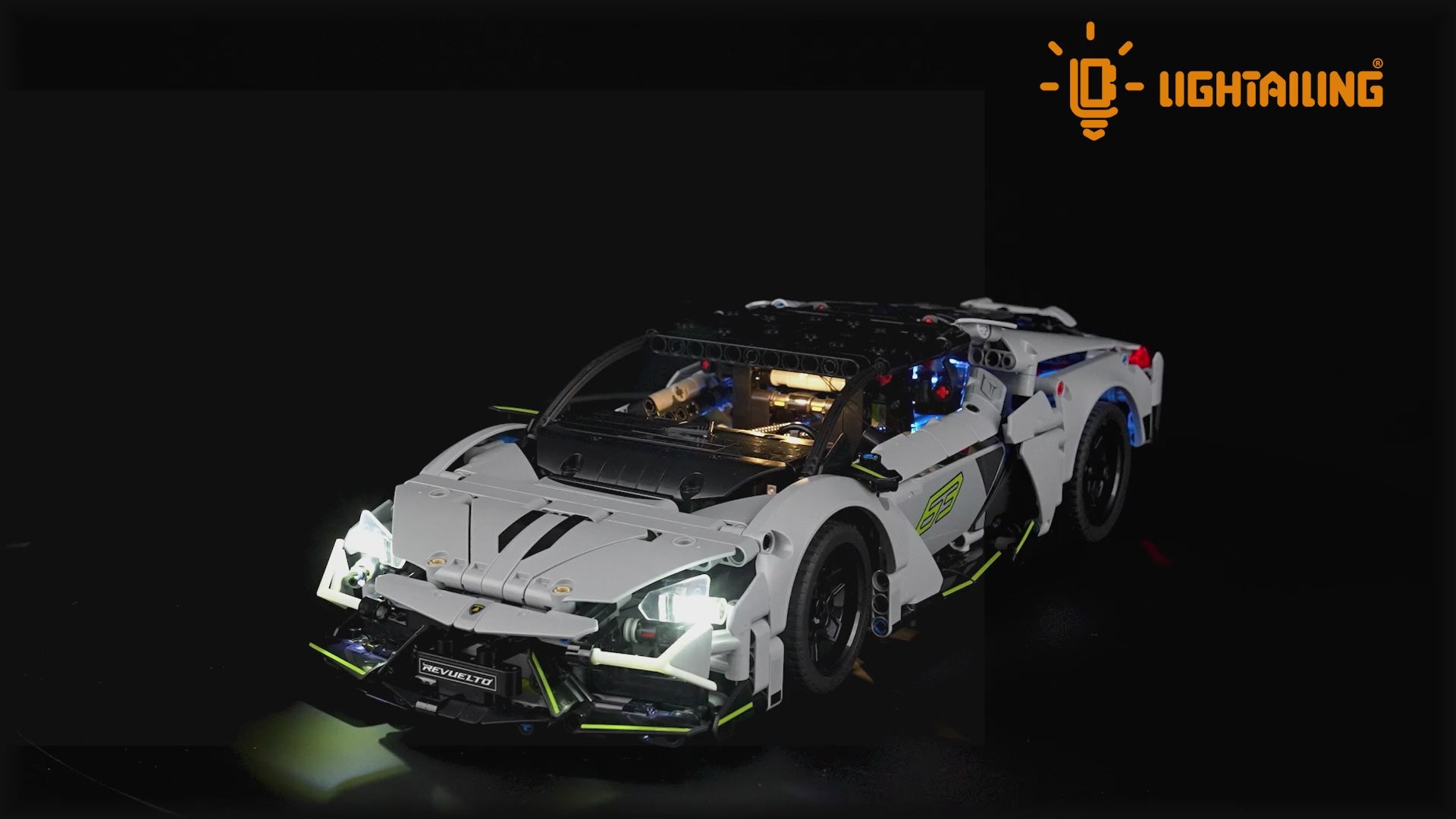 Light Kit for Lamborghini Revuelto Super Sports Car 42214 - Lightailing