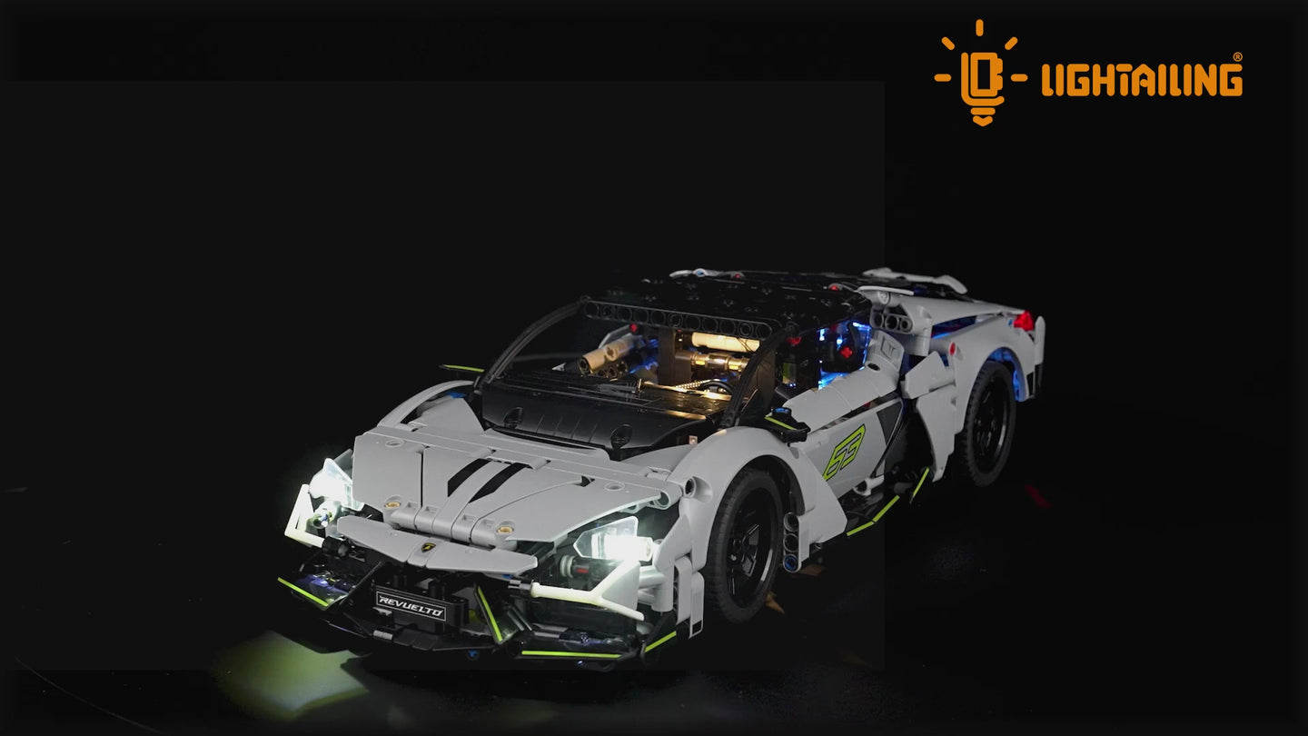 Light Kit for Lamborghini Revuelto Super Sports Car 42214 - Lightailing