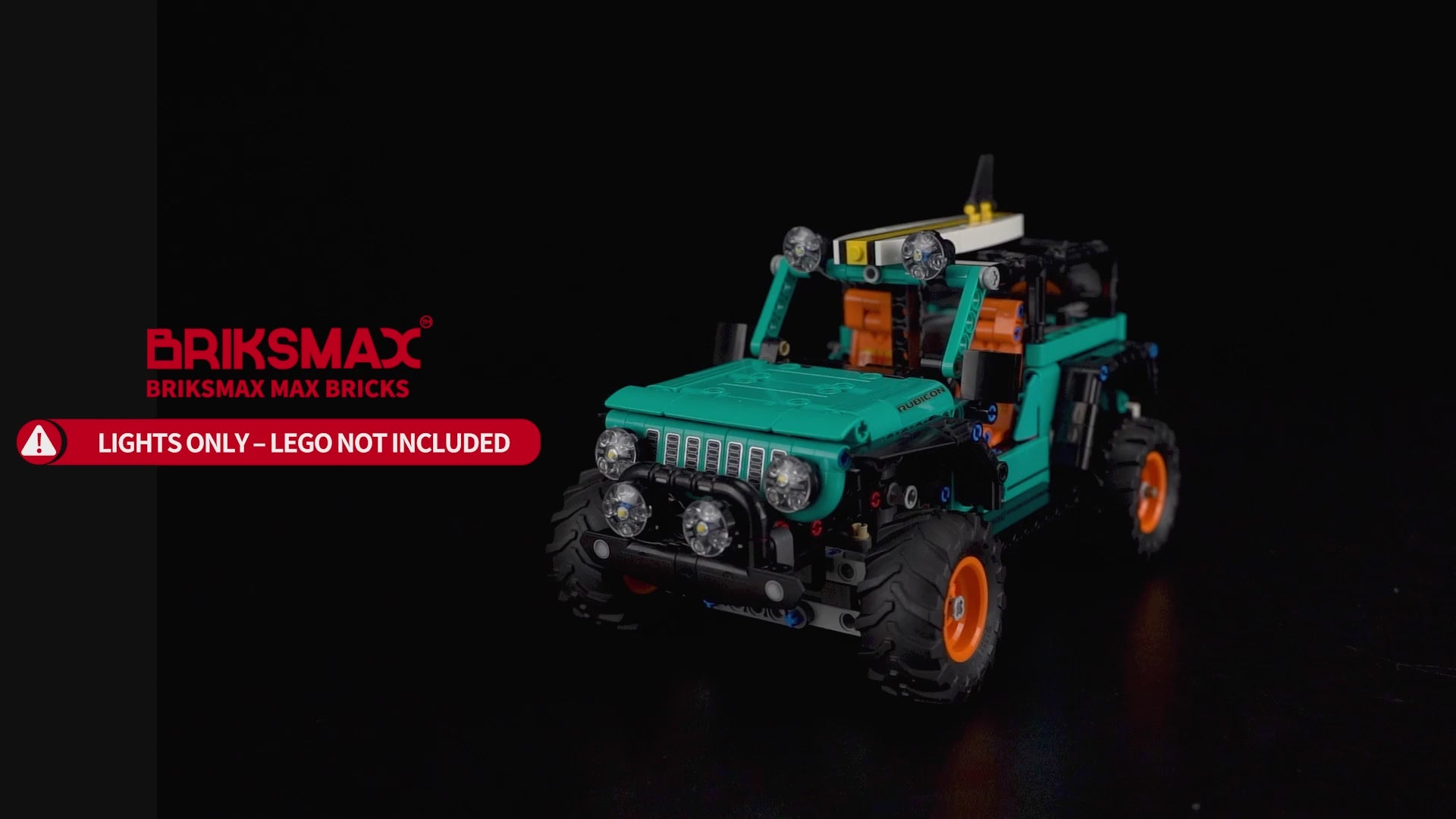 Light Kit for Jeep Wrangler Rubicon 42227 - Briksamx 2.0