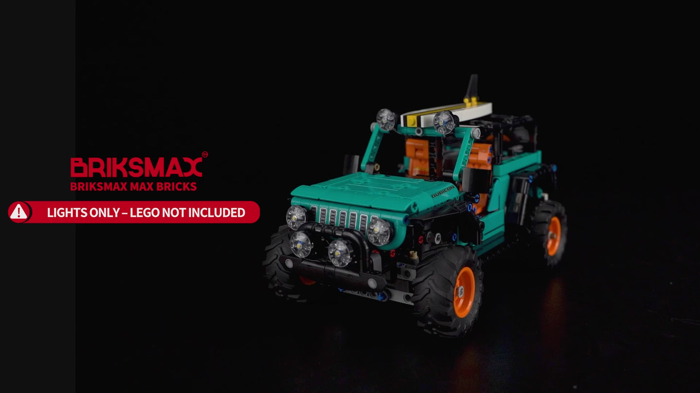 Light Kit for Jeep Wrangler Rubicon 42227 - Briksamx 2.0