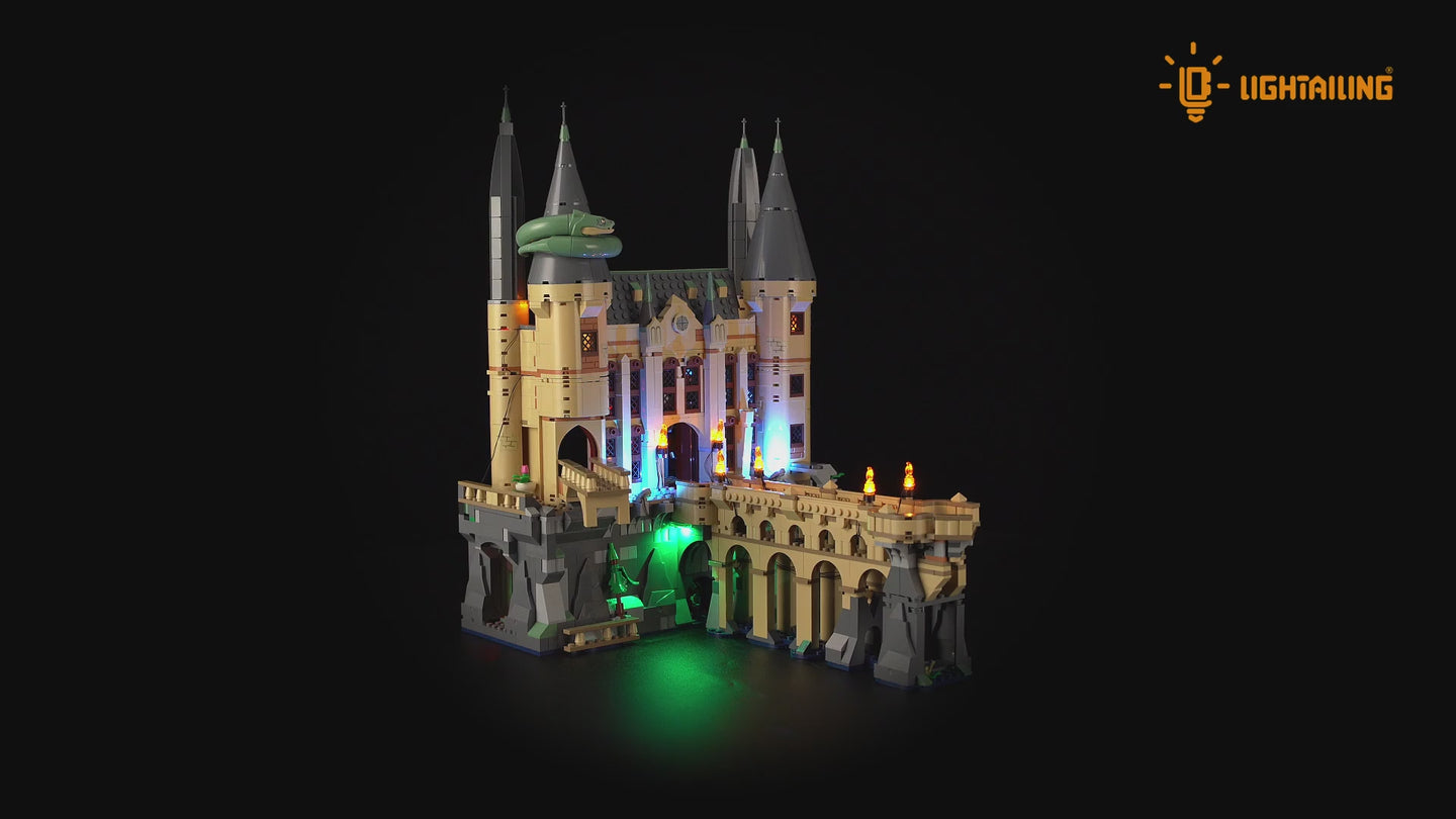 Light kit for Hogwarts Castle: East Wing 76473 | Lightailing