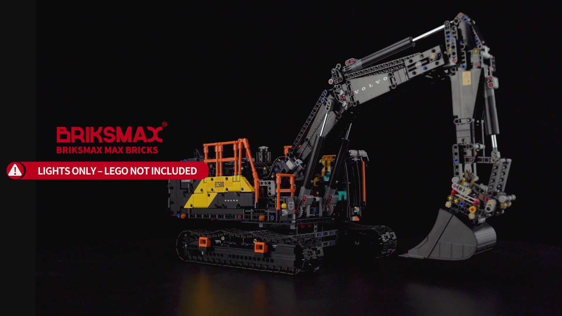 Light Kit for Volvo EC500 Hybrid Excavator 42215 - Briksmax 2.0