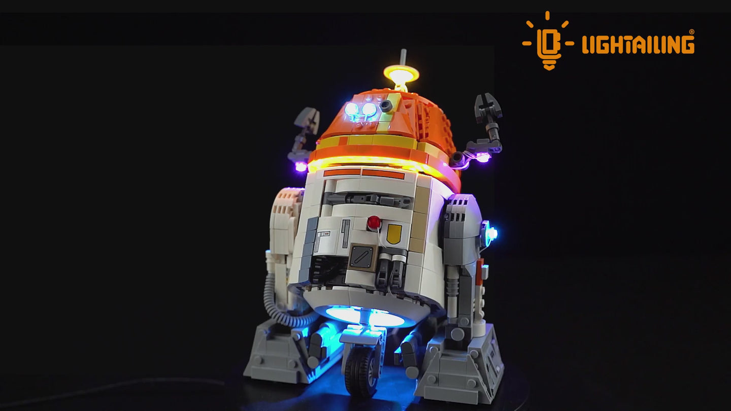 Light Kit for Chopper (C1-10P) Astromech Droid 75416-Lightailing
