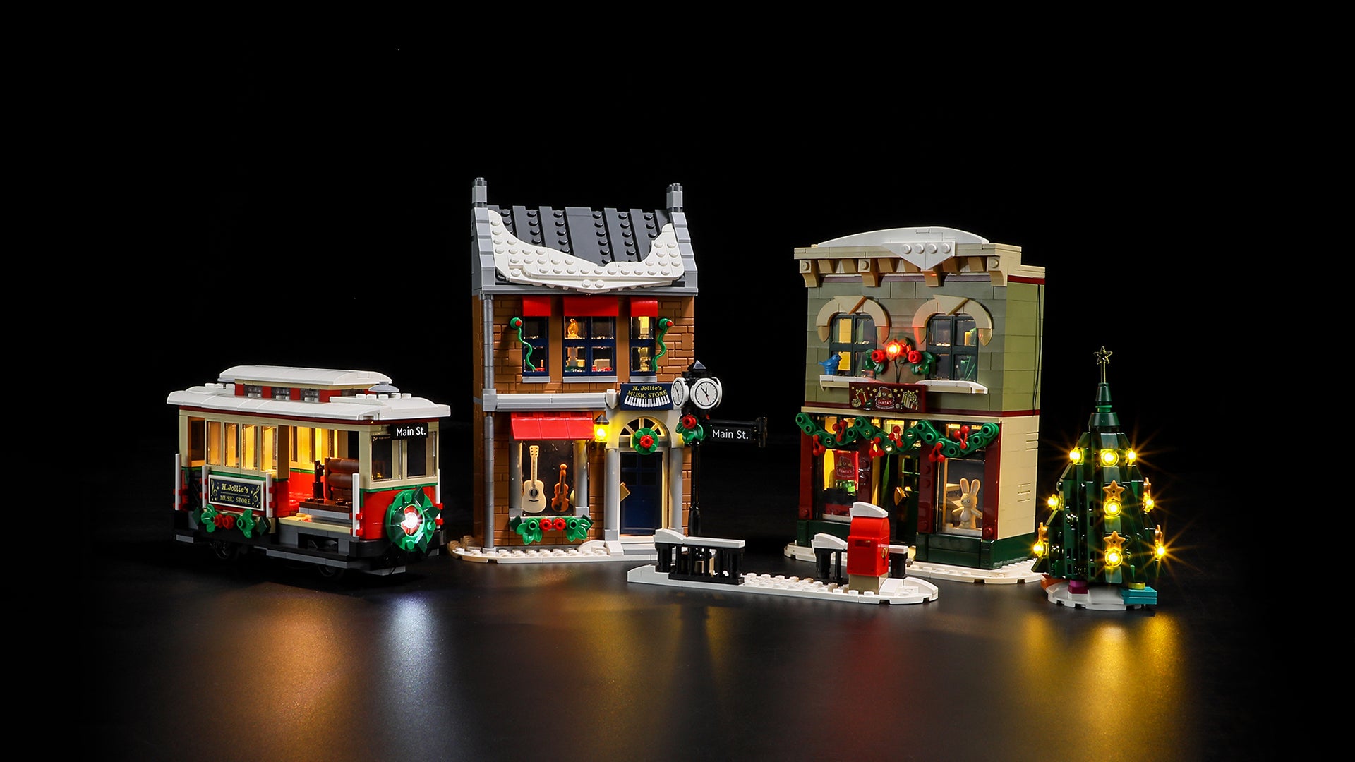 Lightailing Light Kit For Holiday Main Street 10308