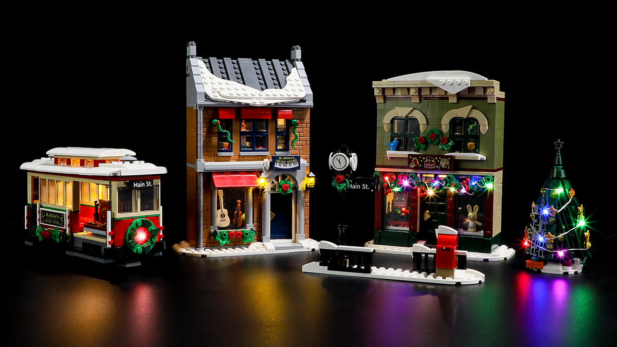 Light Kit For Holiday Main Street 10308-Briksmax