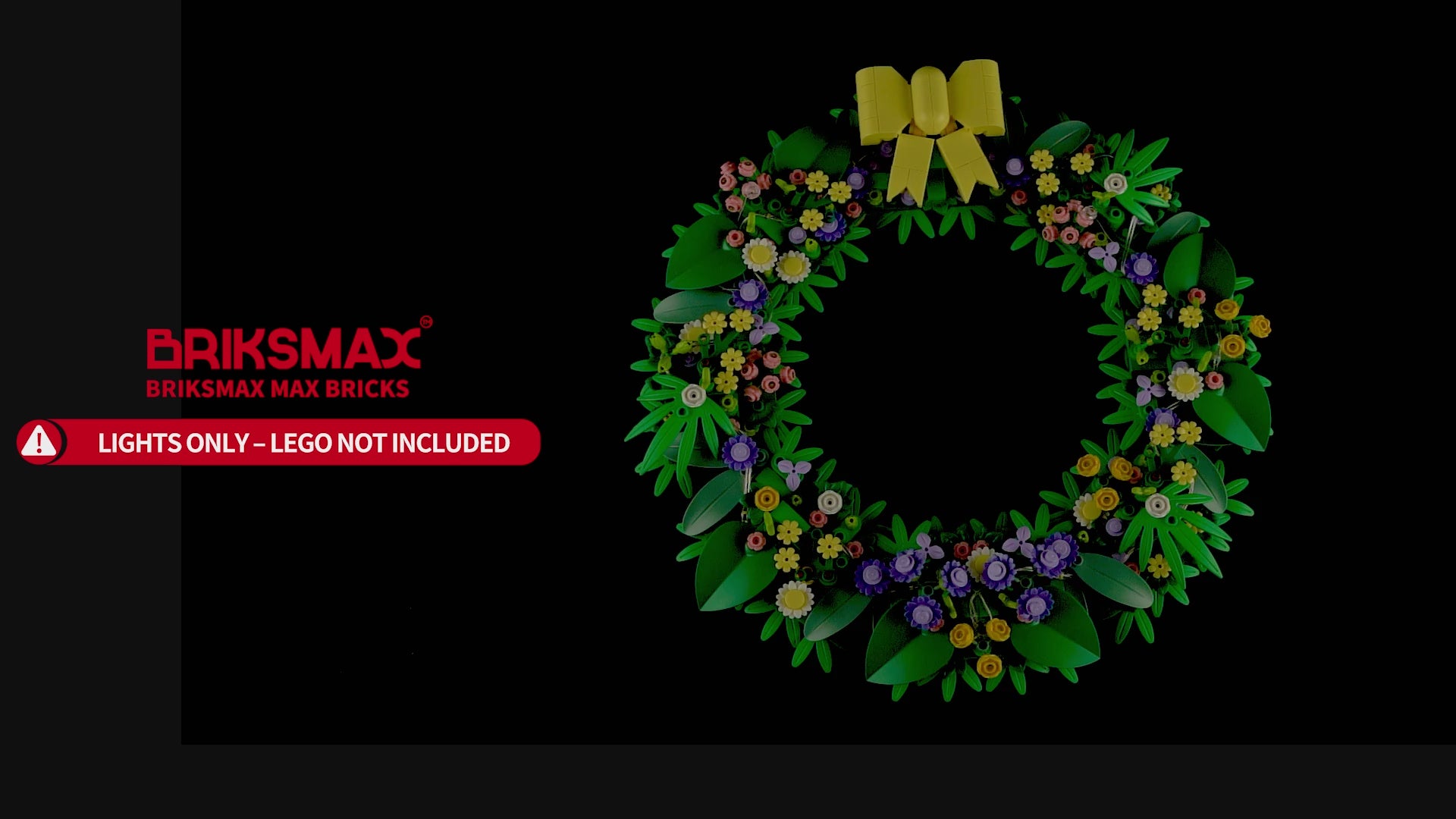 Light Kit for Spring Wreath 40957- Briksmax 2.0