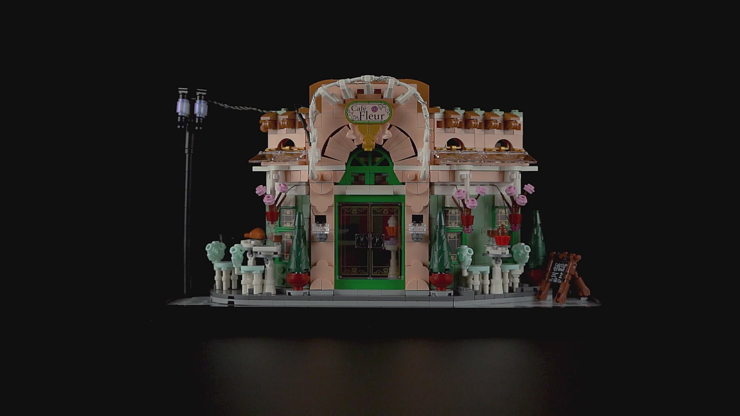 Light Kit for French Café 10362 - Briksmax 2.0