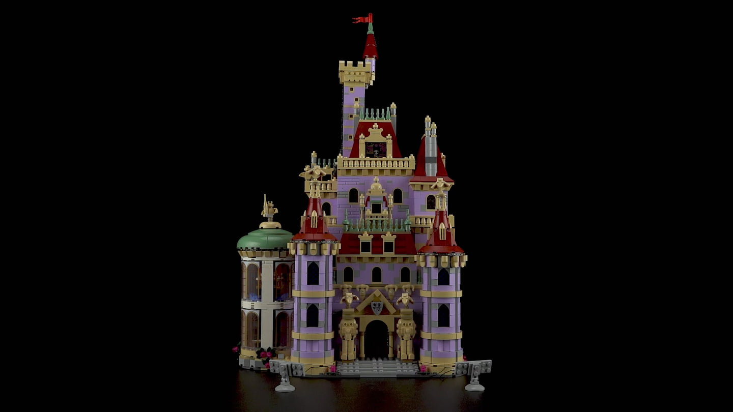Light Kit for Beauty and the Beast Castle 43263 - Briksmax 2.0
