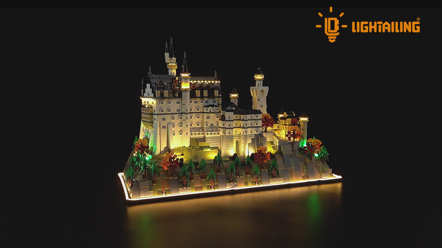 Light Kit for Neuschwanstein Castle 21063 - Lightailing