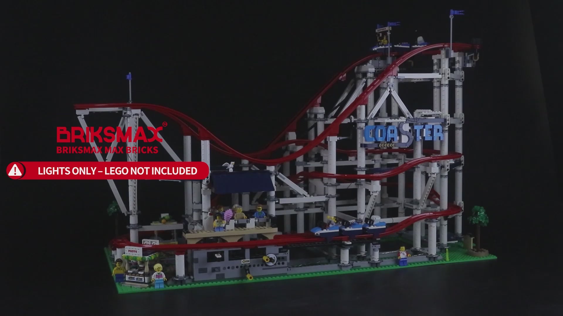 Light Kit for Roller Coaster 10261-BriksMax