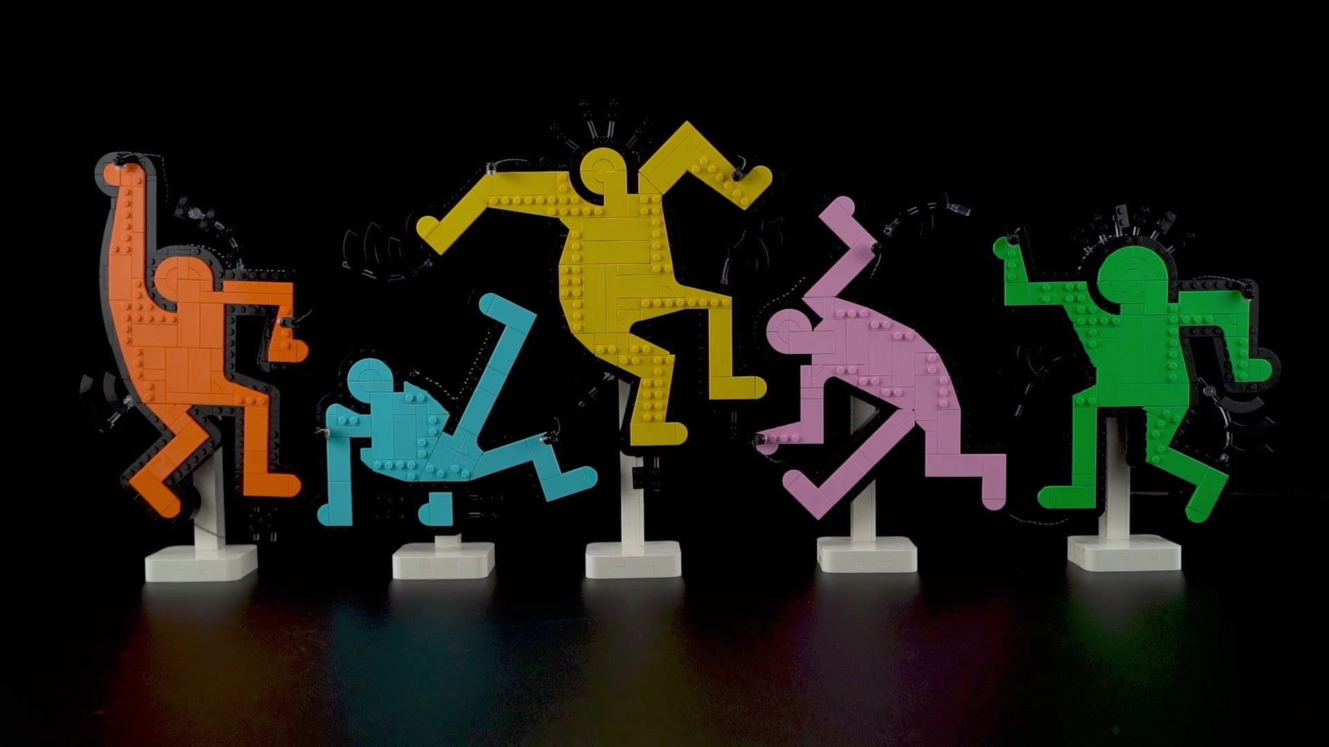 Light Kit for Keith Haring – Dancing Figures 31216 - Briksmax 2.0