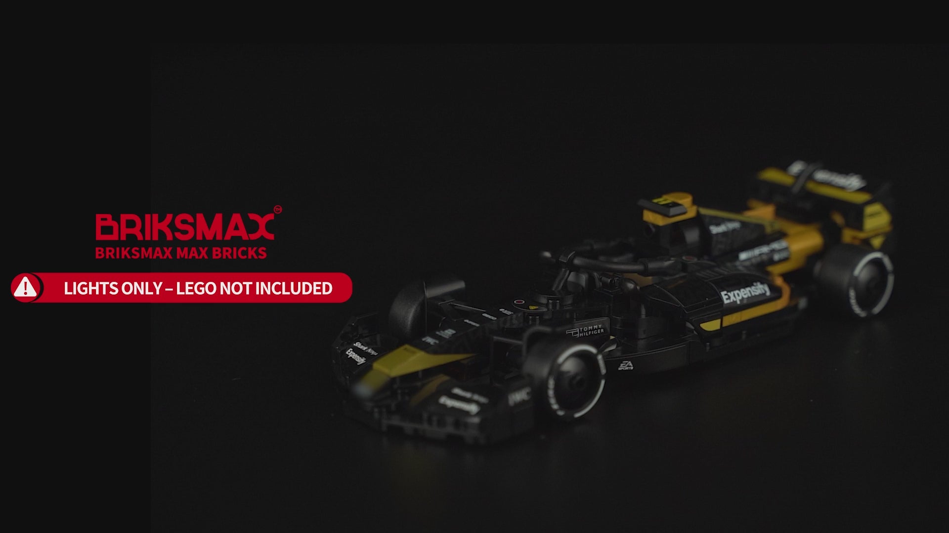 Light Kit for APXGP Team Race Car from F1 The Movie 77252- Briksmax 2.0