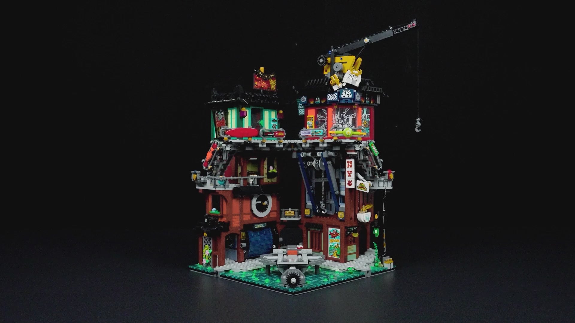 Light Kit for NINJAGO City Workshops 71837 -Briksmax 2.0