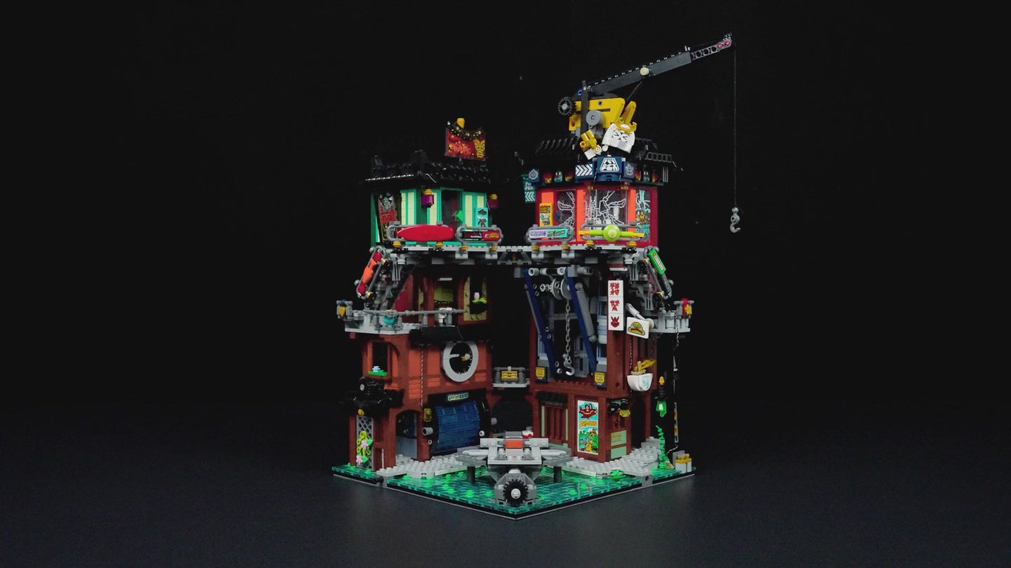 Light Kit for NINJAGO City Workshops 71837 -Briksmax 2.0